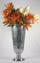 Decorative Metal Flower Vase