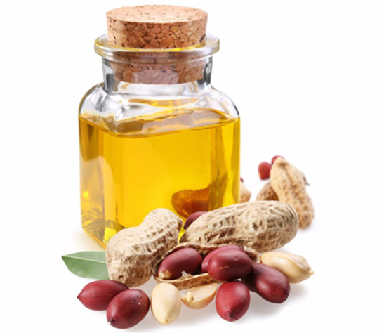 Organic natural groundnut oil, for Cooking, Cosmetic, Medicines, Packaging Type : Plastic Bottle