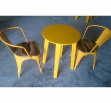 Indoor Cafe Furniture Cafe Dining Table, Color : Optional