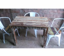 Recycle Wood Dining Table
