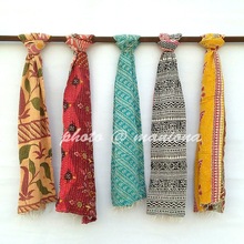 Maniona handmade cotton scarf, Style : Plain