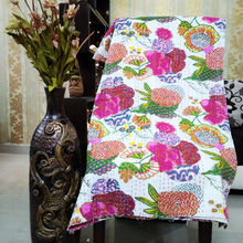 Maniona 100% Cotton Kantha Quilts, Feature : Washable