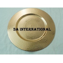 Metal vintage charger plate, Feature : Eco-Friendly, Stocked