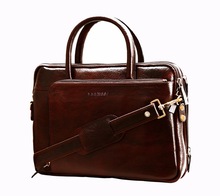 OEM leather laptop bag, Size : customized