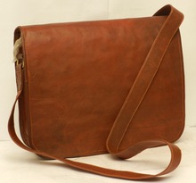 Real goat leather small size cross body shoulder bag