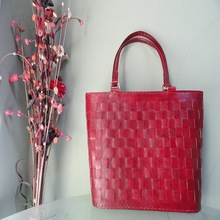 Women Leather Hand Made Tote Bag