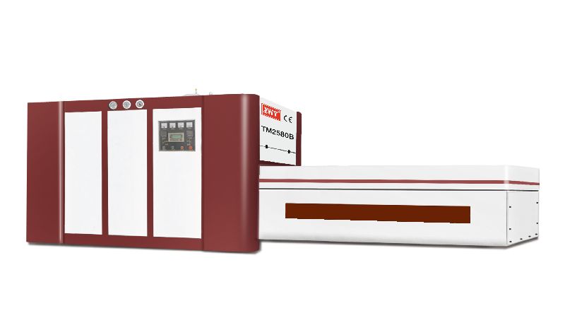 PVC Wood Kitchen Doors Vacuum Membrane Press Machine