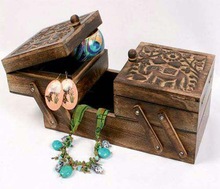 Wooden Jewelry Boxes, for Business Gift, Feature : Eco-friendly