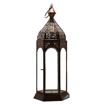 Antique moroccan lantern, Width : 6