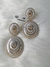 American diamond trendy earring