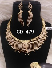 Beautifully crafted cubiz zircon necklace