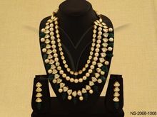 Bridal Multilayer Long Neckalce Set