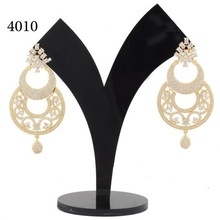 SGE Brass chandbaali style earring