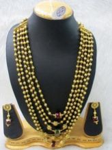 Copper Multilayer Necklace Set