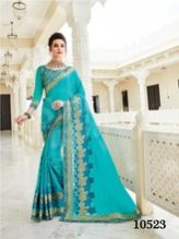 Embroided Gerogette Sarees
