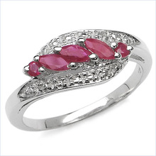 Genuine Ruby  Ring