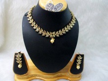 SGE Kundan amazing necklace set, Occasion : Anniversary, Engagement, Gift, Party, Wedding