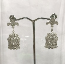 light weight Indian earrings jhumkis