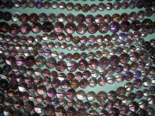 Violet Ametrine Round Natural loose beads