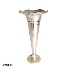 Aluminium Trumpet Vase
