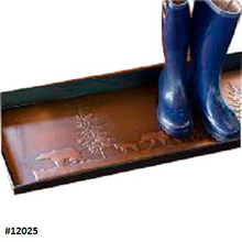 Animals And Tree Copper Boot Tray, for Shoe Rack, Feature : Eco-Friendly