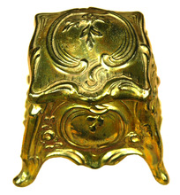 Brass Ink Well Ancient Style