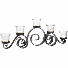 Candelabra With Clear Glass