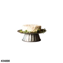 Amson Brass Designer Metal Cake Stand, Feature : Eco-Friendly