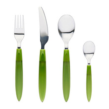 Stainless Steel Cutlery Set Green