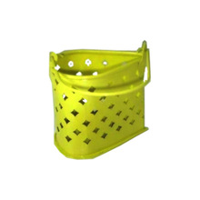 Yellow Bucket Metal Votive, for Home Decoration