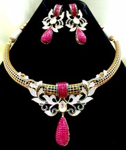 Kumar jewels BRIDAL SLEEK NECKLACE, Occasion : Anniversary, Engagement, Gift, Party, Wedding