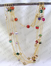 Kumar Jewels Gold Plated Beaded Necklace