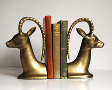Metal Deer Bookends, Size : Customized Size
