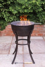 BAZOOKA Fire Bowl With Stand