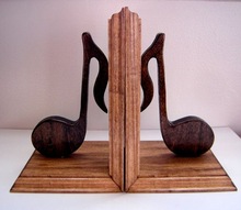 Music Note Bookends