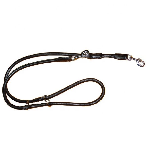 Round Soft Leather Dog Leash, Feature : Eco-Friendly, Stocked