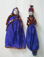 Rajasthani Dolls and Kathputali Pair