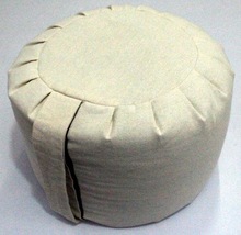 buckwheat filled Tall plated Zafu Cushion