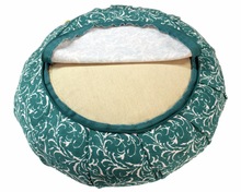 Handmade Plain printed and Embroidery Zafu Meditation Cushions