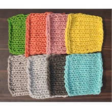 100% Merino Wool Chunky Knitted Throw Blanket, Size : Full