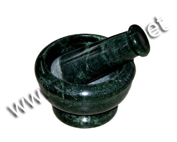 Green Marble Mortar Pestle, Feature : Eco-Friendly