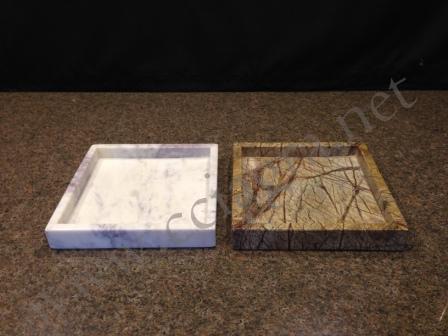 Marble Square Serving Tray
