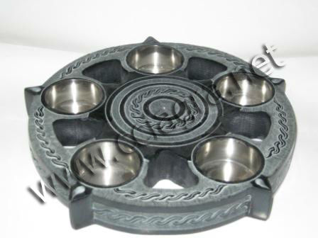 Natural Soapstone Carved Tealight