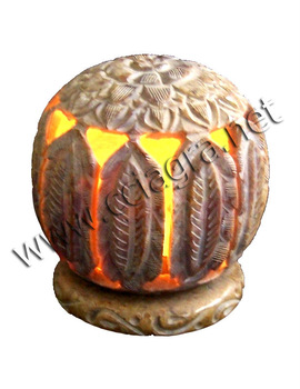 Natural Soapstone Engraved Tealight