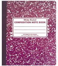 Purple Marble composition notebook