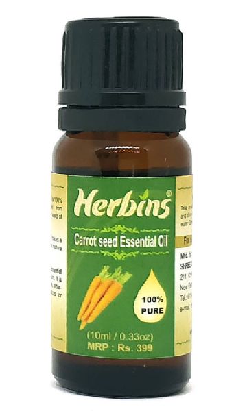 Herbins Carrot Seed Essential Oil 10ml