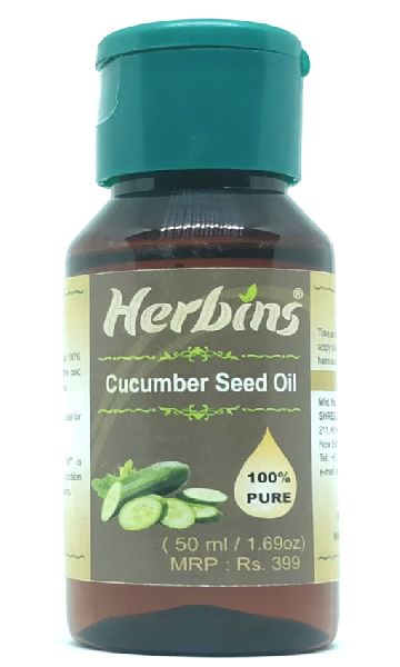 Herbins Cucumber Seed Oil 50ml