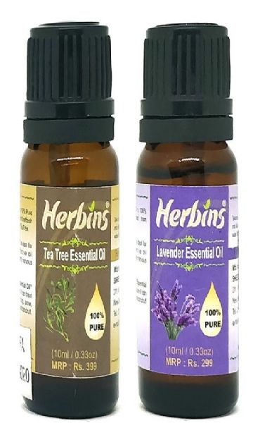Herbins Essential Oil Combo (Tea Tree and Lavender)