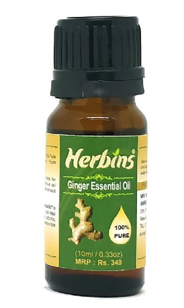 Herbins Ginger Essential Oil 10ml