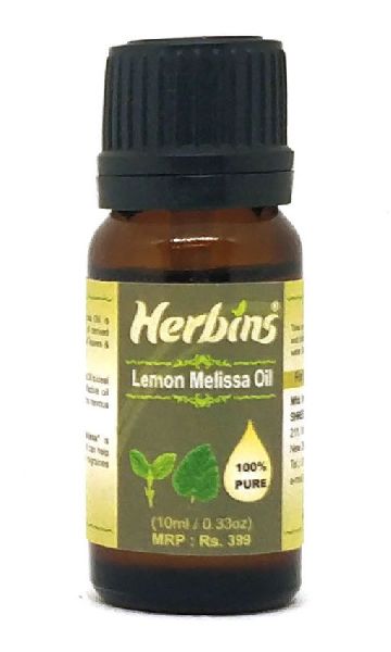 Herbins Lemon Melissa Essential Oil 10ml